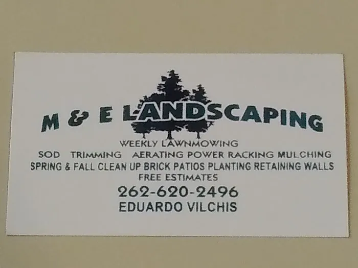 M & E landscaping Picture 1