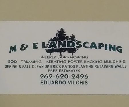 M & E landscaping