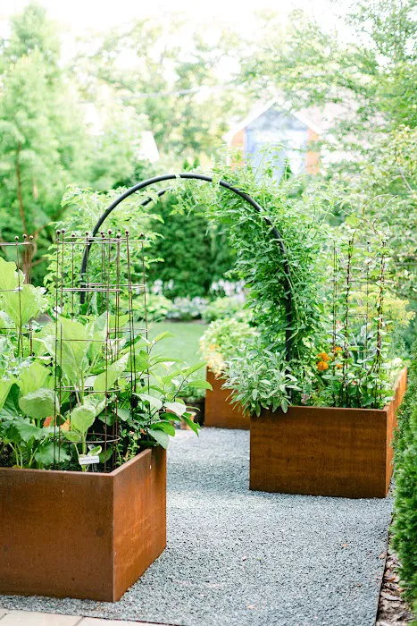 Katie Oglesby Edible Garden Designer: Kitchen Garden Design House Picture 5
