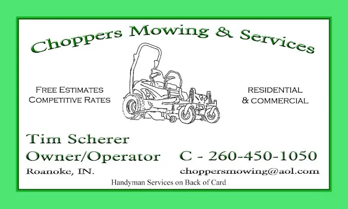 Choppers Mowing & Landscaping Picture 6
