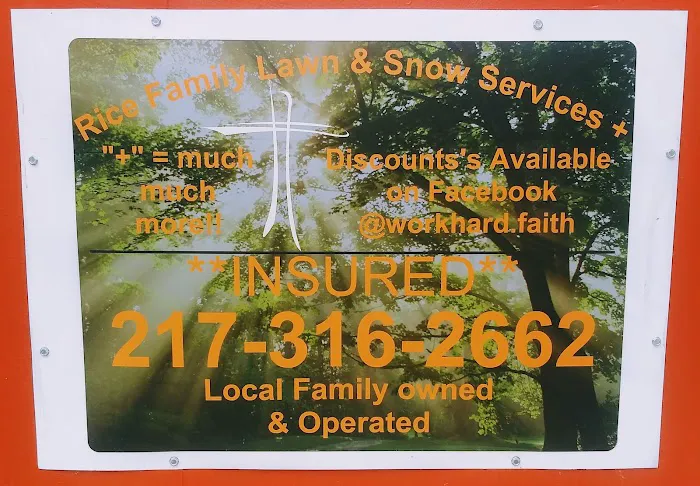 Rice Family Lawn & Snow Services + Picture 1