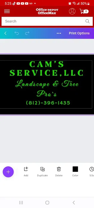 Cam's Services LLC Picture 2