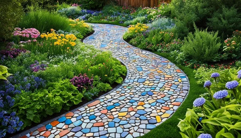 How to Build a Stone Pathway With a Natural Flow