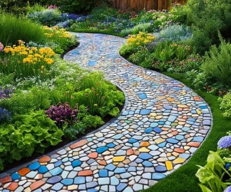 How to Build a Stone Pathway With a Natural Flow