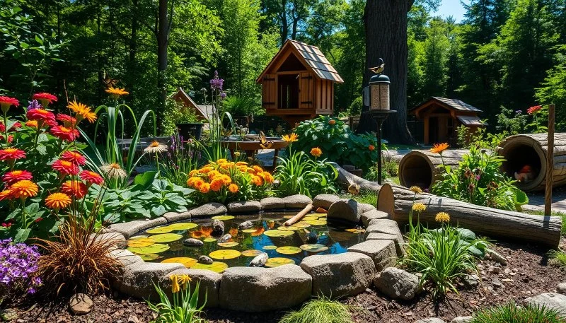 How to Build a Wildlife Habitat Garden That Supports Biodiversity