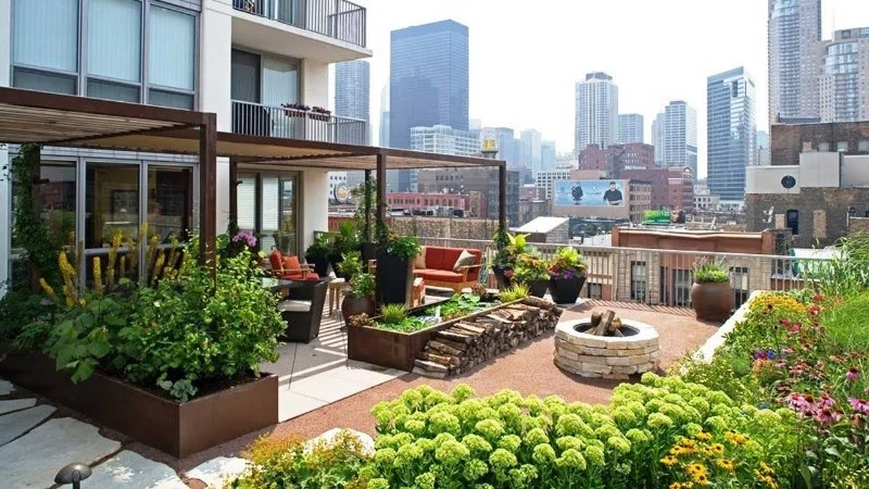 How to Landscape a Rooftop Garden for Relaxation | Beautiful Rooftop Designs
