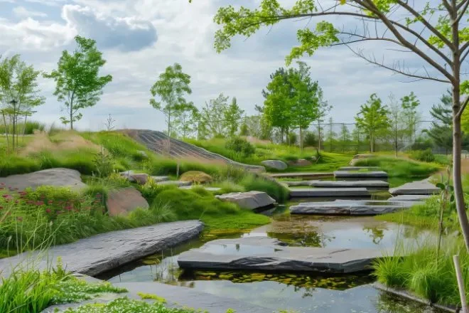 How to Design for Natural Drainage Without Artificial Systems