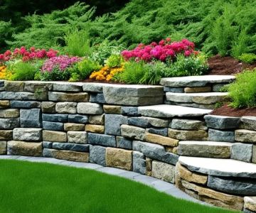 How to Build a Stone Retaining Wall That Looks Natural