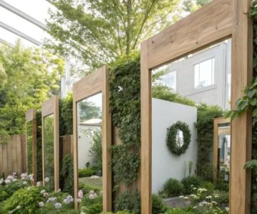 How to Use Outdoor Mirrors to Create Illusions of Space