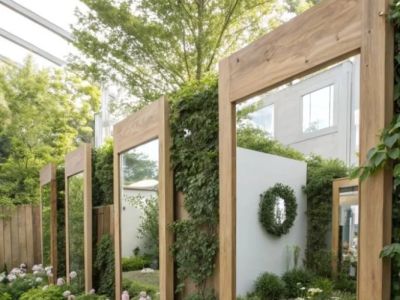 How to Use Outdoor Mirrors to Create Illusions of Space