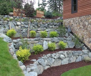 How to Landscape Around a Retaining Wall