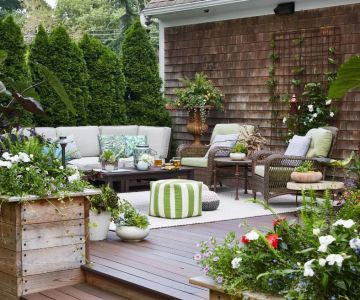 Deck & Patio Planting Ideas That Complement Hardscape