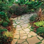 How to Build a Garden Walkway With Natural Pavers