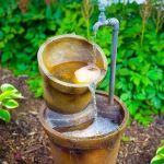 How to Build a Courtyard Fountain With Recycled Materials DIY Guide