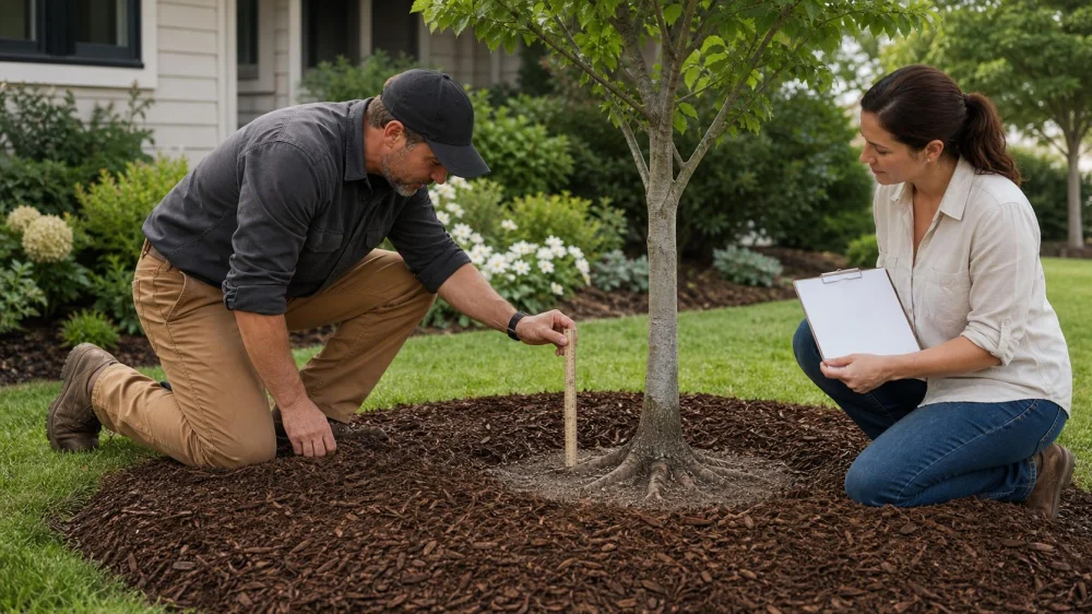 Tree Mulch Depth Guide: Make a Ring, Not a Volcano