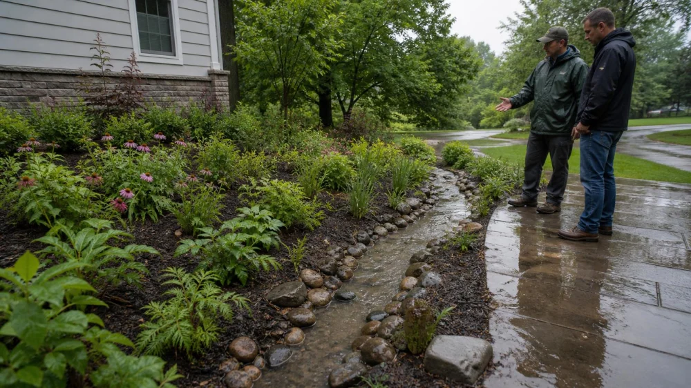 Rain Garden Overflow: Check the Safe Drainage Route