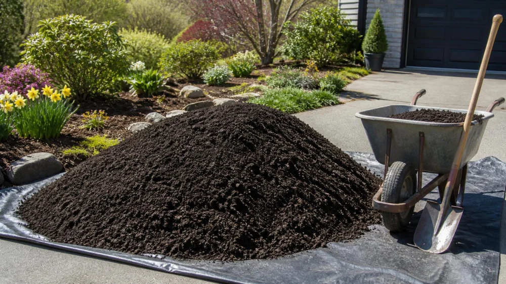 Bulk Compost Delivery: Measure Volume, Access, and Storage
