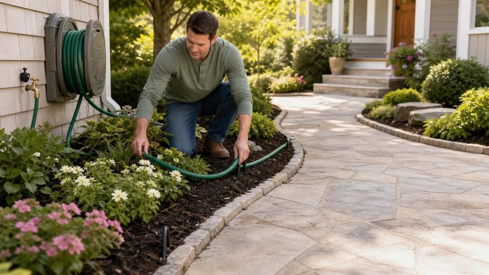 Landscape Hose Routing: Protect Plants and Prevent Trip Hazards