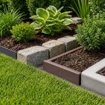 Landscape Edging: Compare Steel, Stone, Plastic, and Concrete