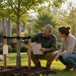 Tree Stakes and Ties: Inspect, Adjust, and Remove on Time