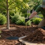 Landscape Mulch Depth: Keep Trunks and Stems Clear