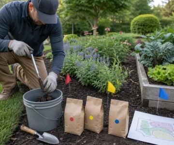 Landscape Soil Test: Sample Beds Before Adding Amendments