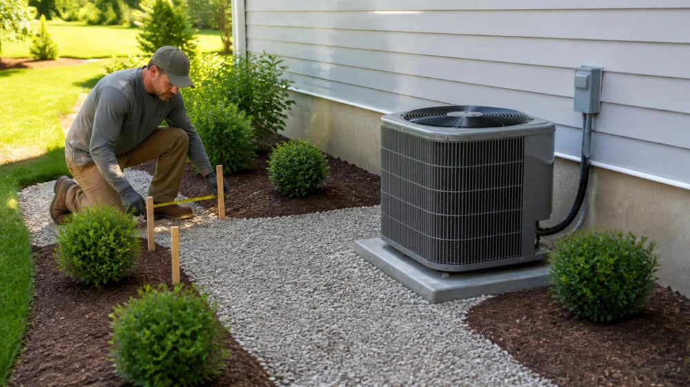 Landscaping Around an AC Unit: Keep Access and Airflow