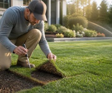 New Sod in the First Month: Water by Moisture, Weather, and Rooting