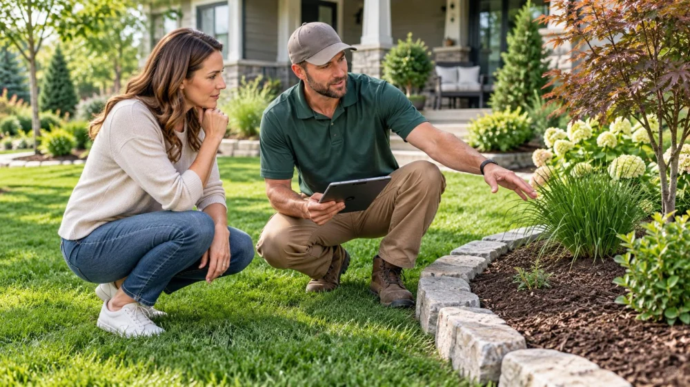 Landscaping Work Notes: Condition, Timing, and Questions