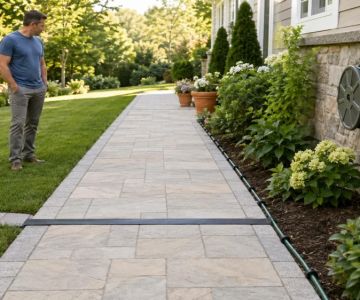 Garden Hose Route: Protect Walkways and Connections