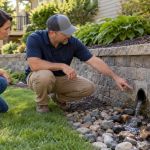 Retaining Wall Drainage: Outlets, Soil, and Water Signs