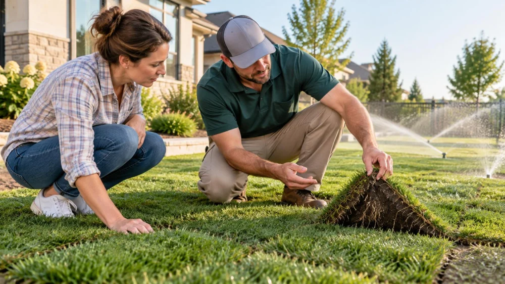 New Sod Watering Check: Soil, Roots, and Weather