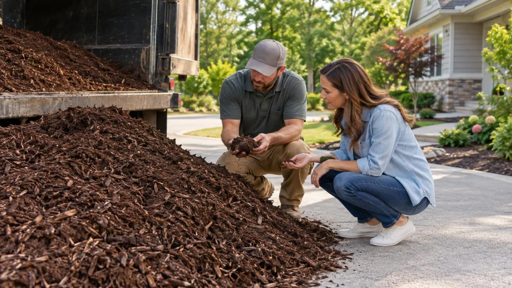 Mulch Delivery Check: Material, Volume, Access, and Spread