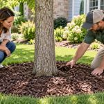 Tree Mulch Ring Review: Depth, Trunk Gap, and Drainage