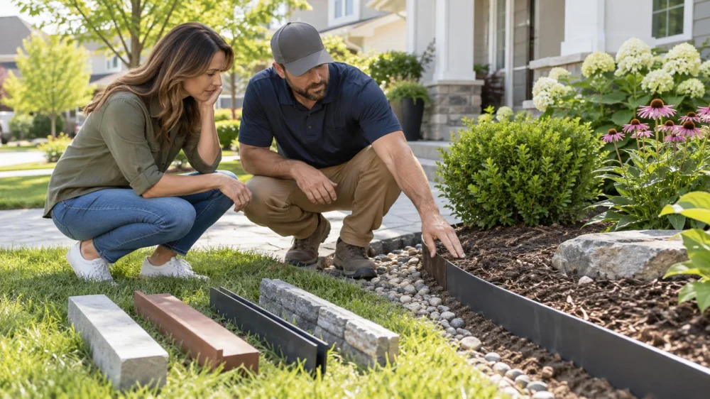 Landscape Edging Review: Material, Depth, and Drainage