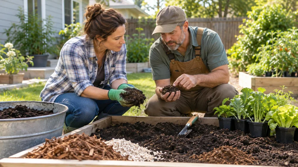 Garden Bed Soil Amendment: Test, Mix, and Plant Needs