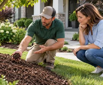 Landscape Mulch Depth: Trees, Beds, and Drainage