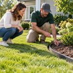Landscape Edging Check: Height, Curves, and Mower Clearance