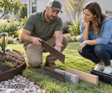 Garden Bed Edging: Material, Depth, and Drainage