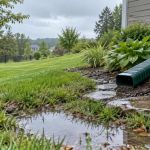 Landscape Drainage Walk: Puddles, Slopes, and Downspouts