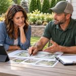 Landscaping Provider Contact Log: Dates, Advice, and Commitments